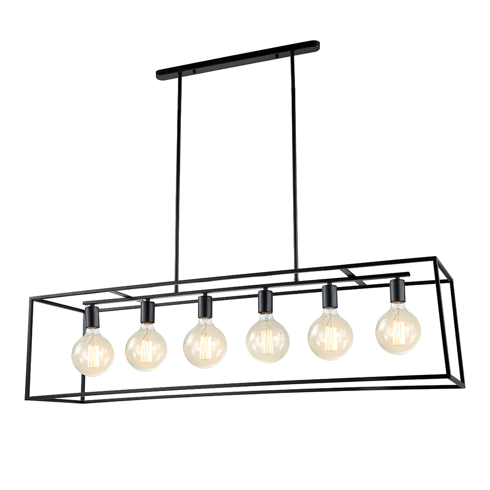 Black box store light fitting