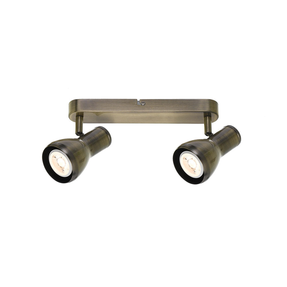 Brushed brass online track lighting