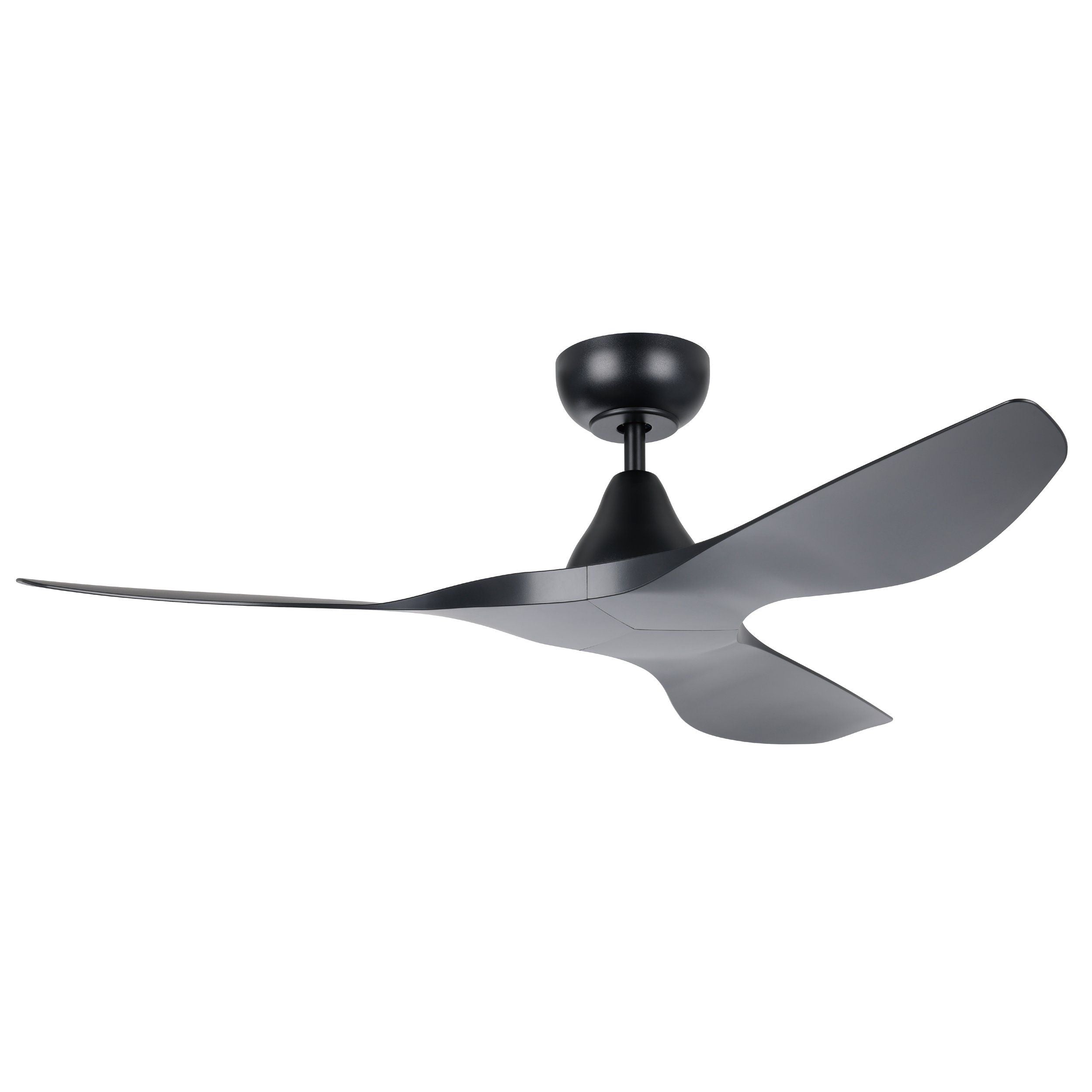 Surf 52&quot;/1320mm 3 Blade Black DC Motor ABS Ceiling Fan