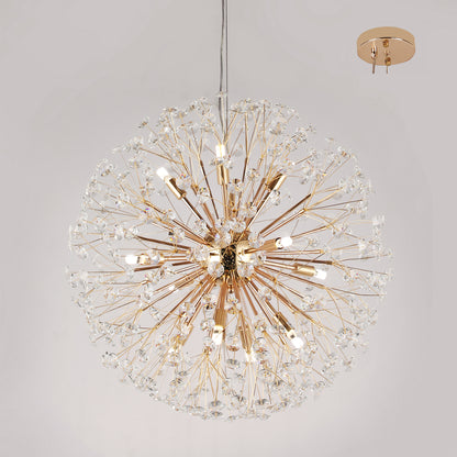 Florida 800mm Gold Modern Classic Crystal Chandelier