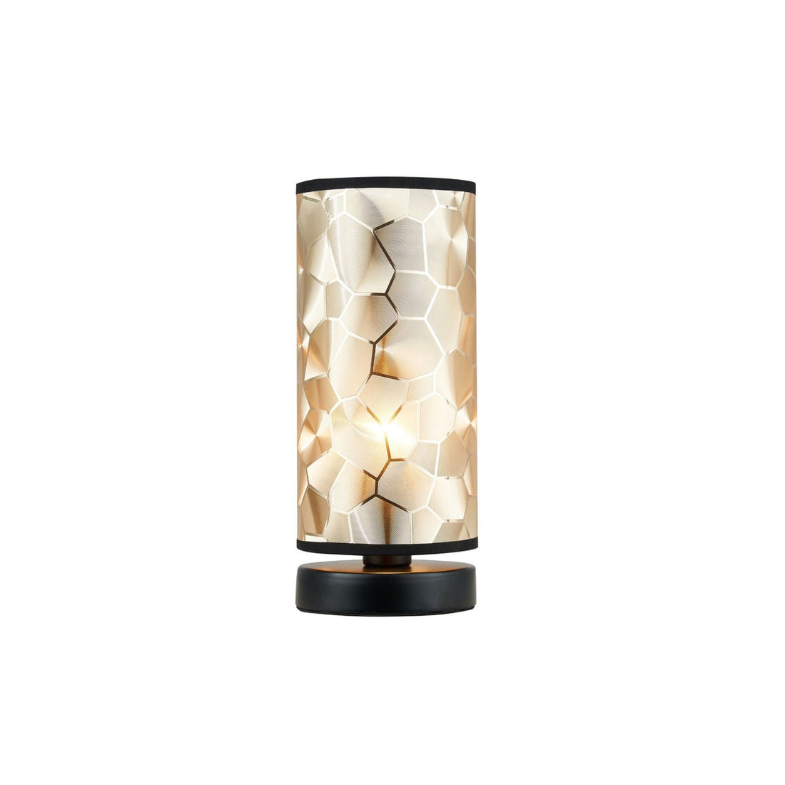 Maris Black and Gold Trim Modern Retro Table Lamp