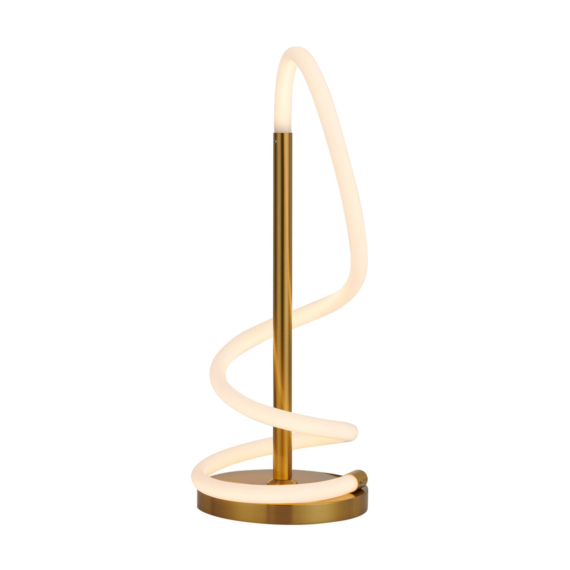 Lyona Gold LED Contemporary Table Lamp