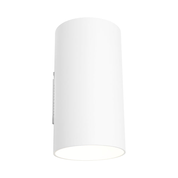 Tura Large White Exterior 2 Light LED 3000k Wall Light