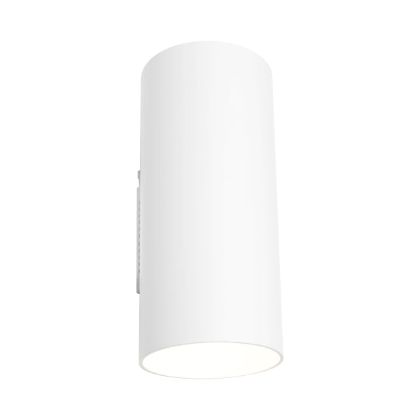 Tura Small White Exterior 2 Light LED 3000k Wall Light