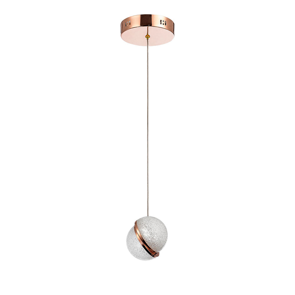 Rose gold deals light fixture