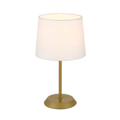 Jaxon Gold and Ivory Modern Table Lamp