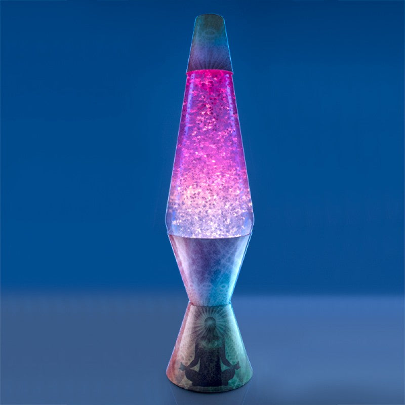 Pink glitter deals lava lamp