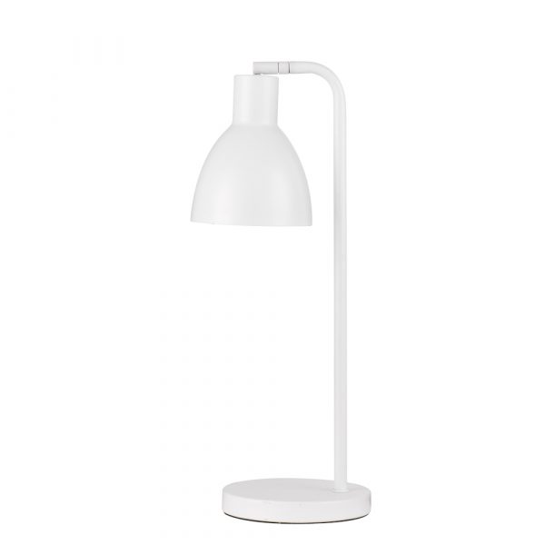 Pivot White Modern Desk Task Table Lamp