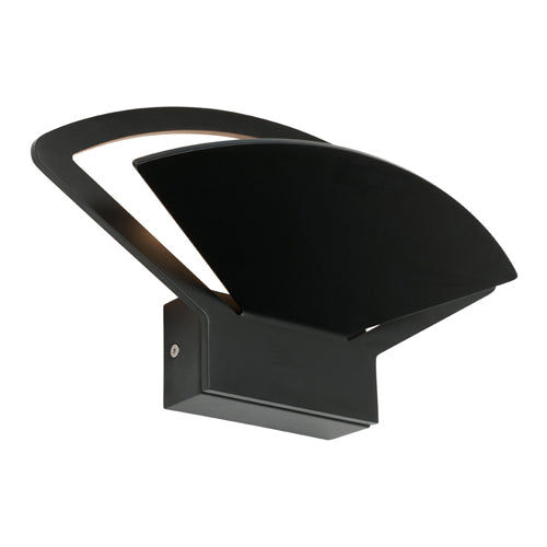 Fiesta 12w Black Modern LED Interior Wall Light