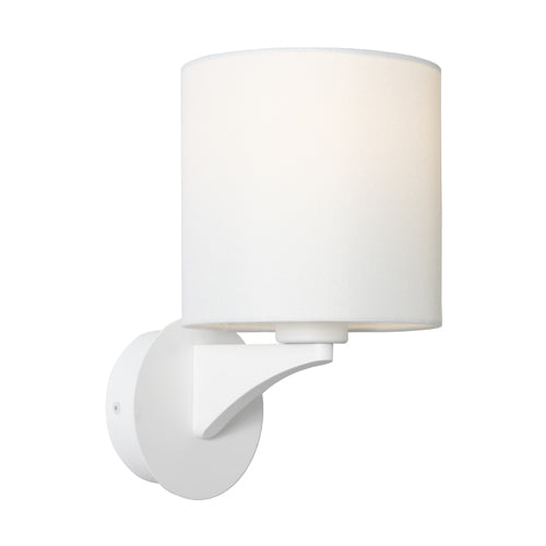 Kirsten White with White Modern Wall Light